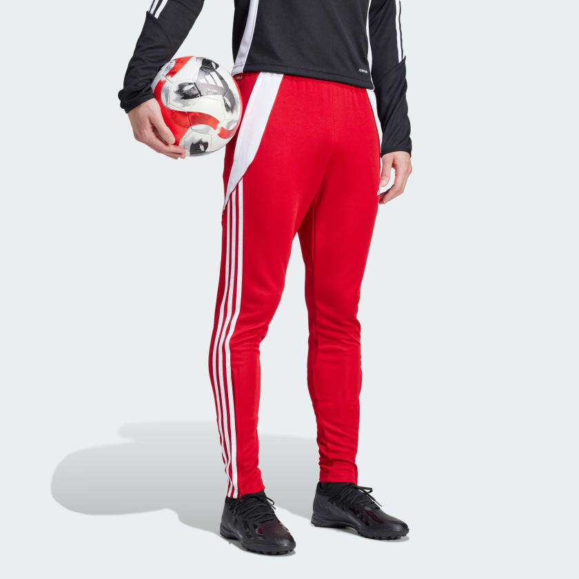 Adidas Men's Tiro 24 Pants - Team Power Red 2 / White