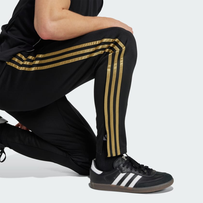 Adidas Men's Tiro 25 Essentials Training Pants Apparel - Black / Dark Football Gold