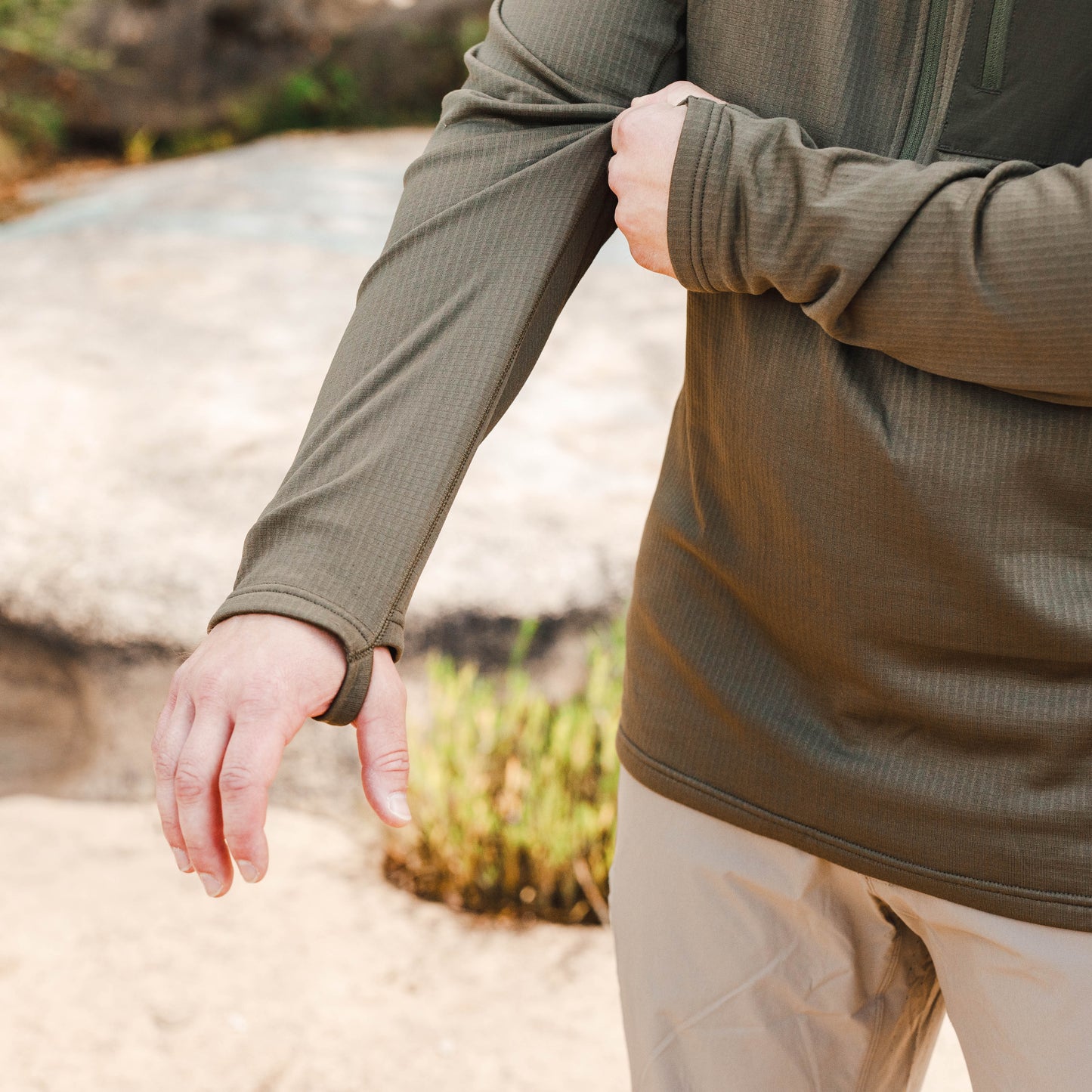 TD Off the Grid Fleece Half-Zip Pullover