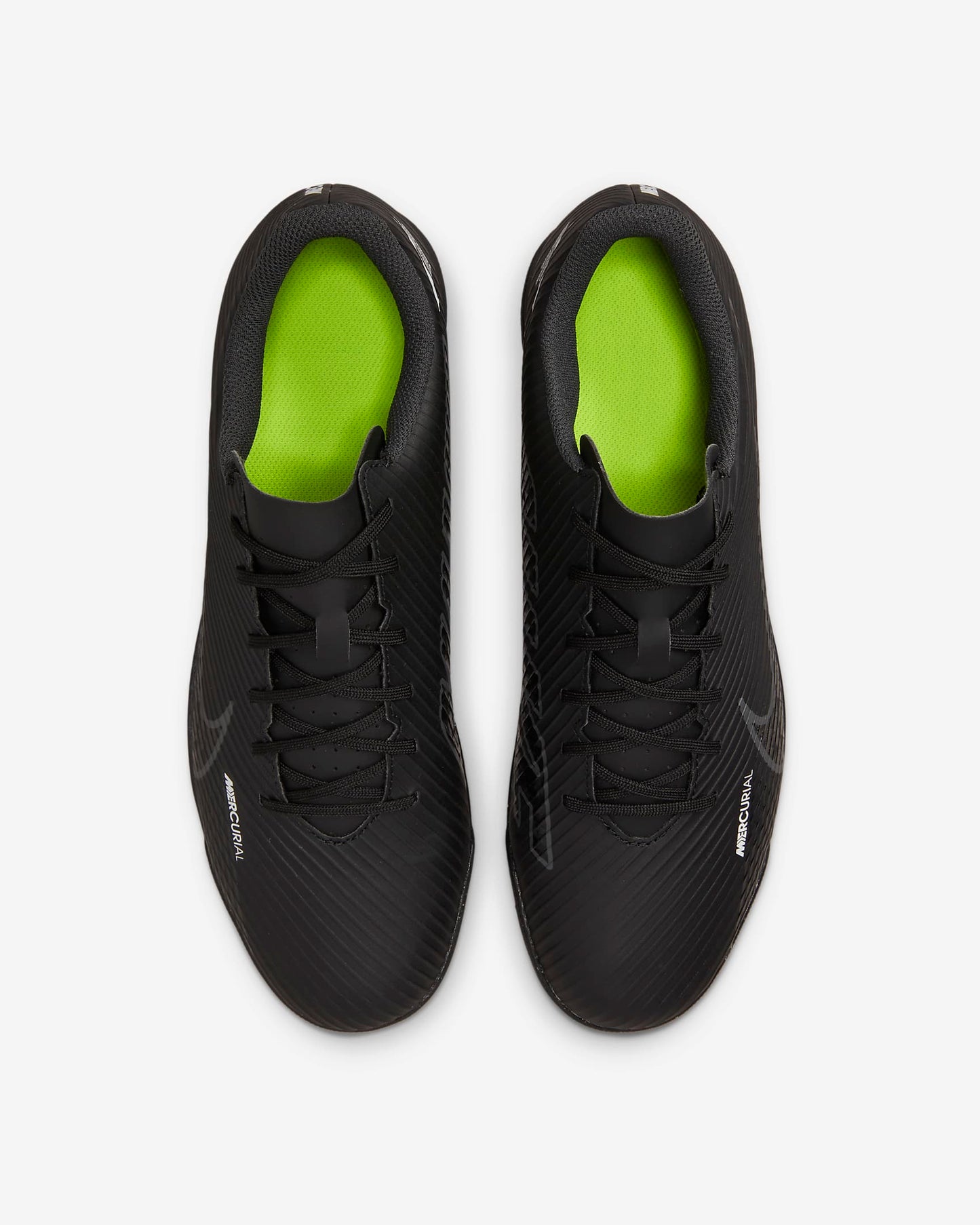 Nike Men's Mercurial Vapor 15 Club Soccer Shoes - Black / Summit White / Volt / Dark Smoke Grey