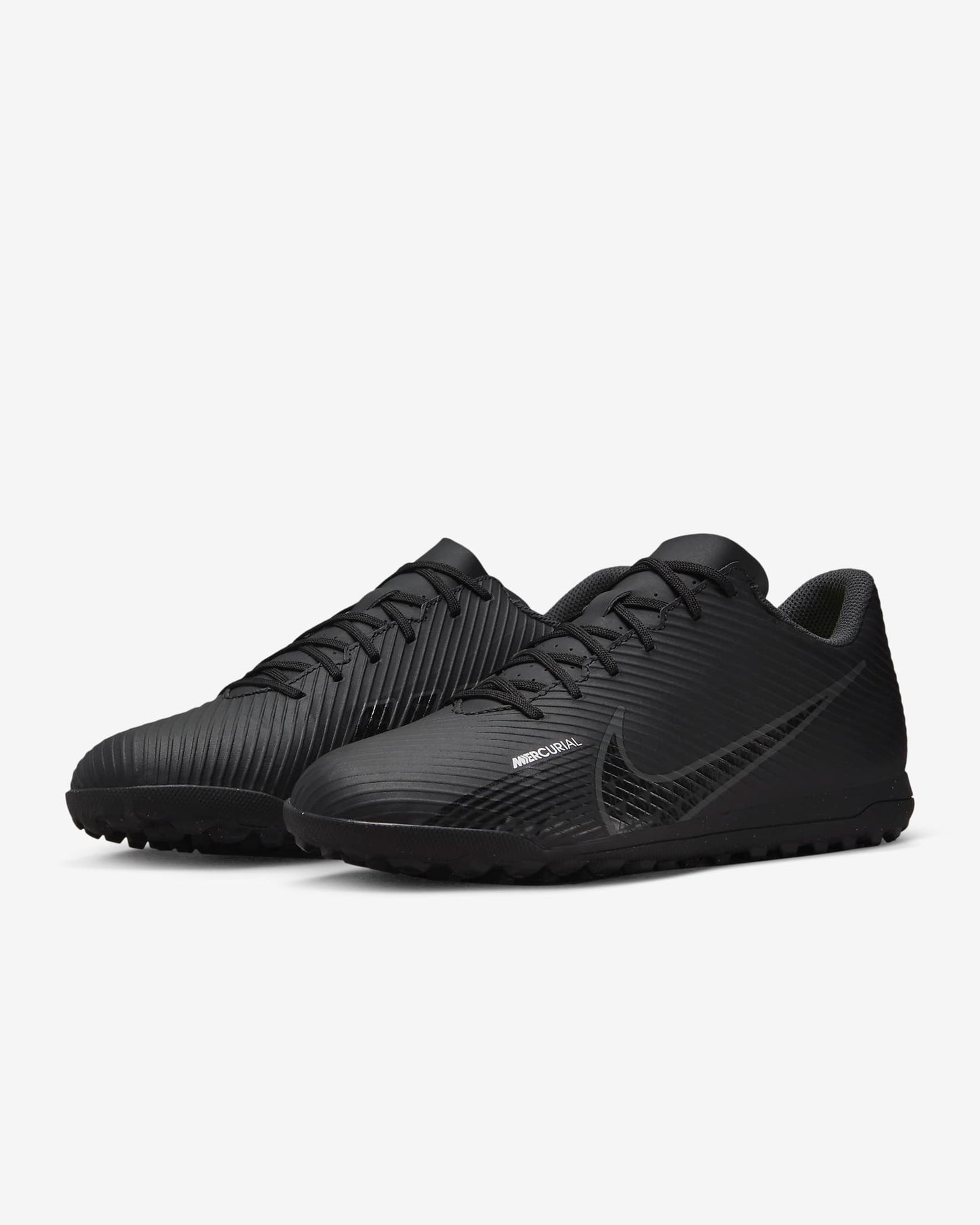 Nike Men's Mercurial Vapor 15 Club Soccer Shoes - Black / Summit White / Volt / Dark Smoke Grey