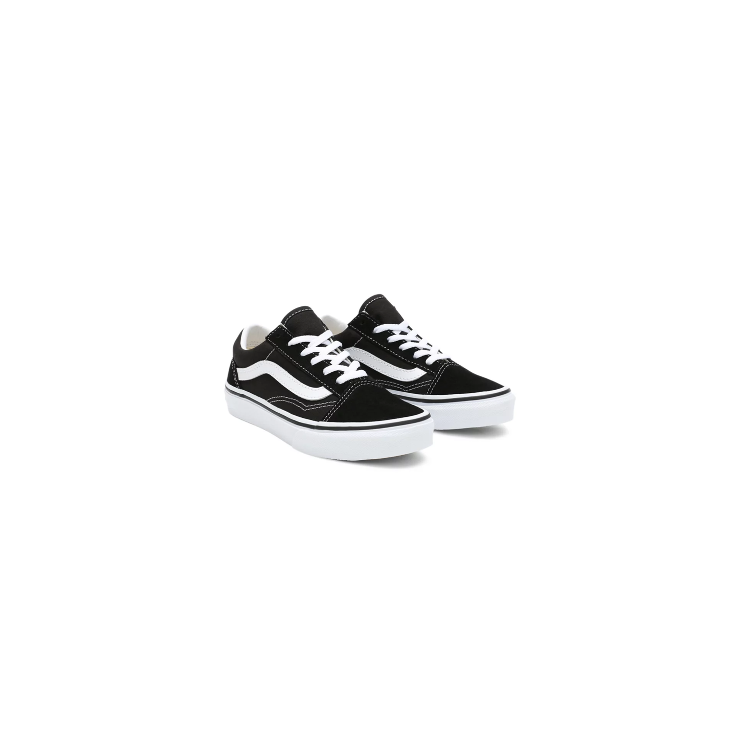 Vans Kids' Old Skool Shoes - Black / True White