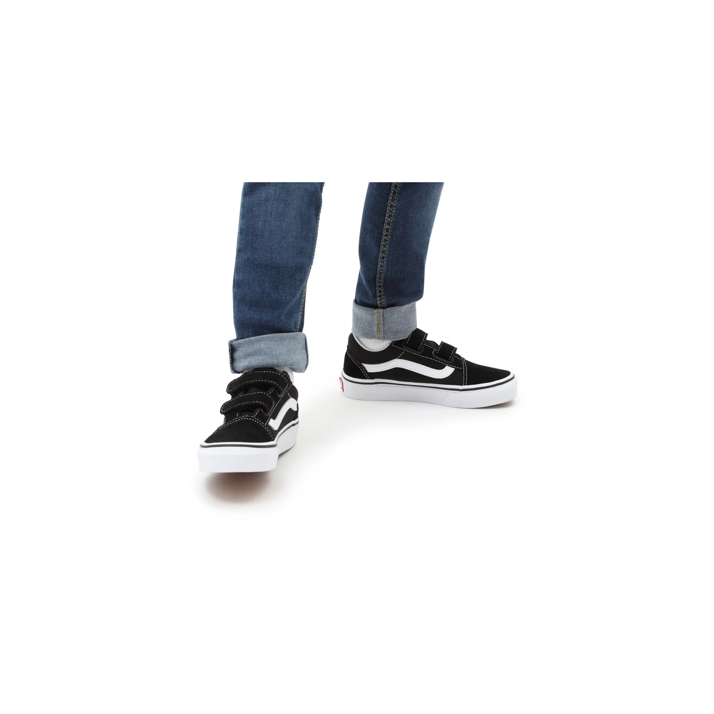 Vans Kids' Old Skool Shoes - Black / True White
