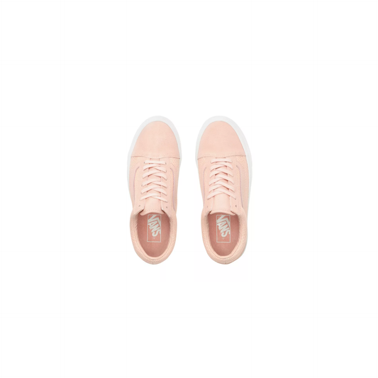 Vans Unisex Old Skool Woven Check Spanish Villa Shoes - Salmon / White