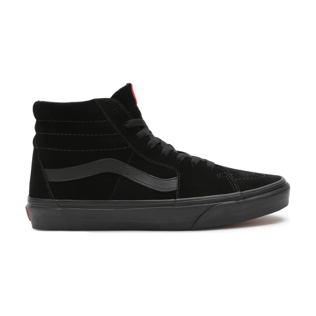 Vans Unisex SK8 Hi Shoes - All Black