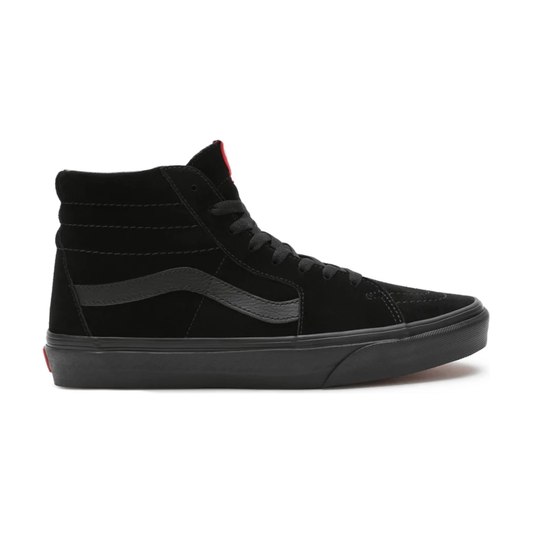 Vans Unisex SK8 Hi Shoes - All Black