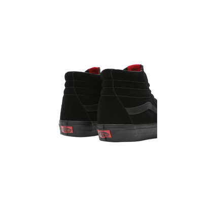 Vans Unisex SK8 Hi Shoes - All Black
