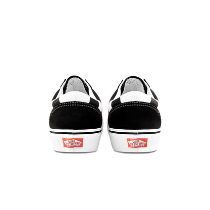 Vans Unisex Swirl Style 36 Shoes - Black / Fiery Coral