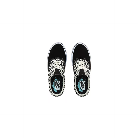 Vans Unisex Tear Check Comfycush Era Shoes - Black / True White