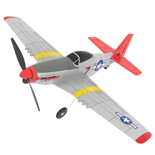 Volantex Mustang P-51D 400mm Wingspan 2.4G 6-Axis Gyro One Key Return EPP Beginner RC Airplane RTF