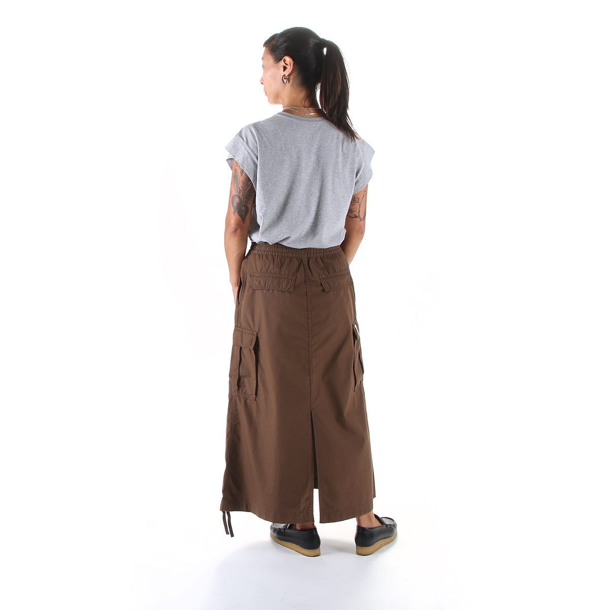 Women's Cargo Skirt Long