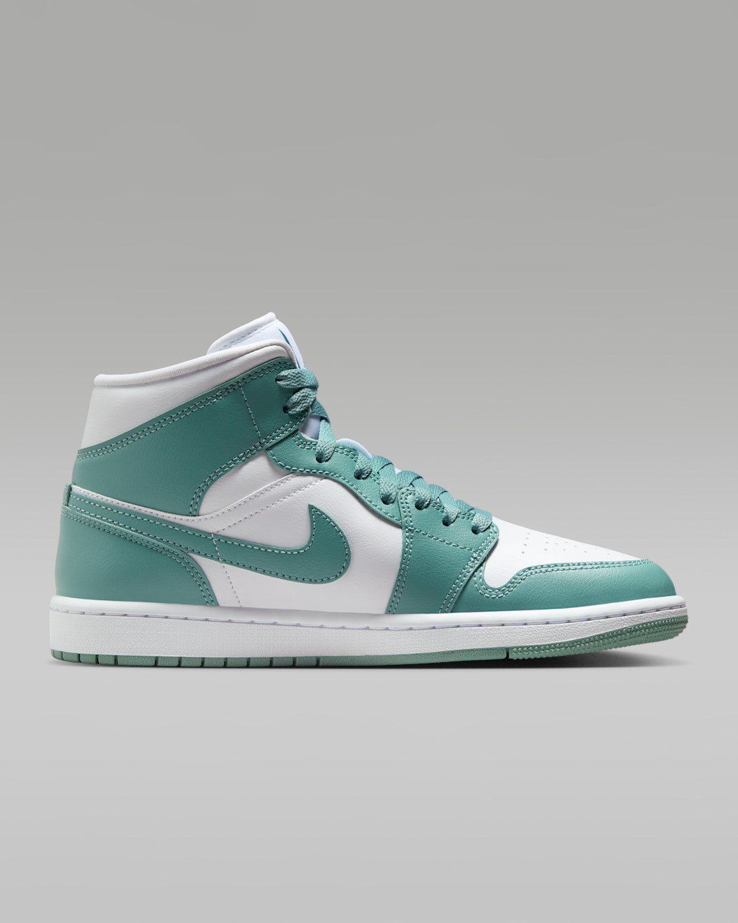 Nike Women's Air Jordan 1 Mid Shoes - White / Cannon
