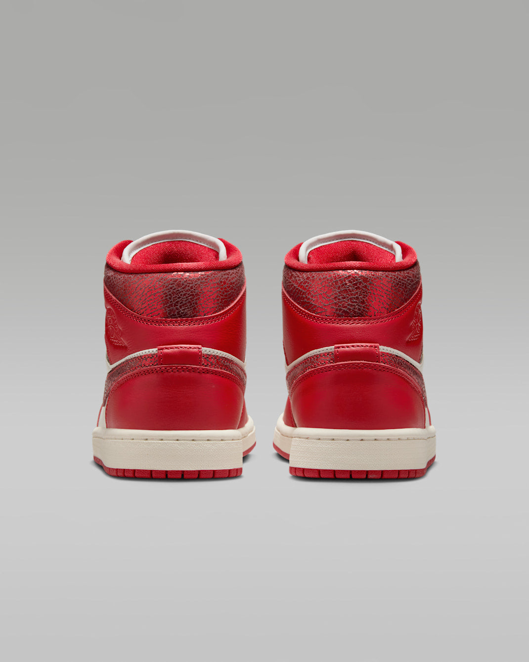 Nike Women's Air Jordan 1 Mid Se Shoes - Sail / Team Red / Varsity Red