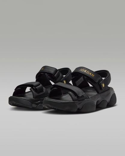 Nike Women's Jordan Deja Sandals - Black / Metallic Gold
