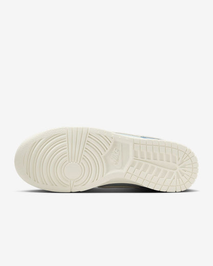 Nike Women's Dunk Low Shoes - Smokey Blue / Denim Turquoise / Ochre / Pale Ivory