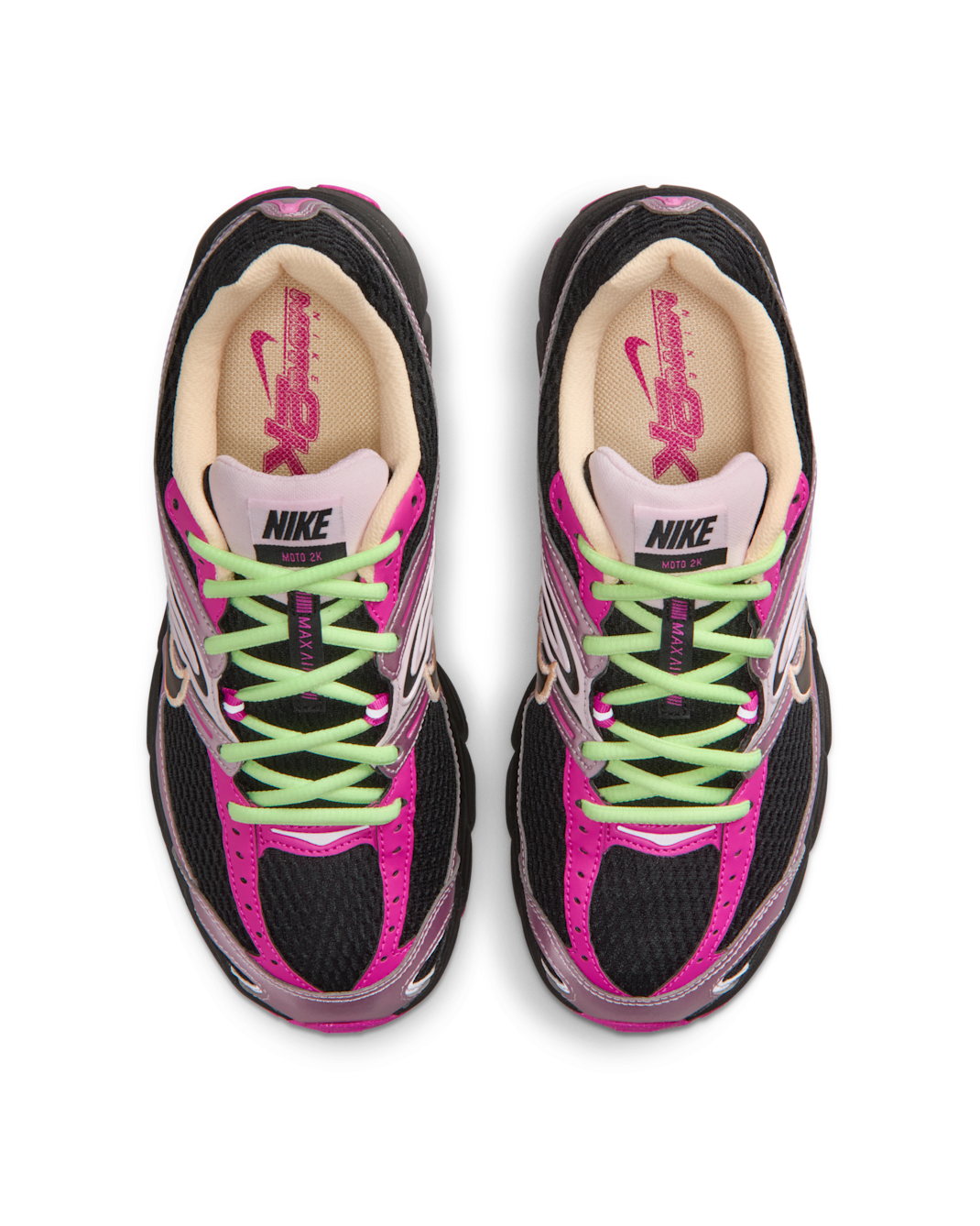 Nike Women's Air Max Moto 2k Shoes - Black / Fire Pink