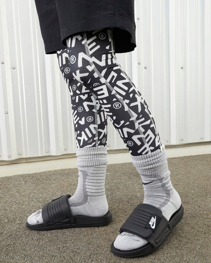 Nike Women's Offcourt Adjust Slides - Black / White
