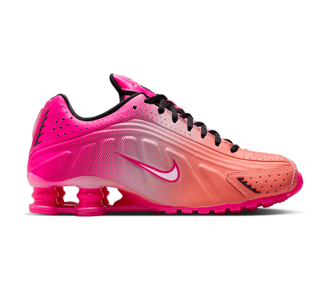 Nike Women's Shox R4 Shoes - Hyper Pink / Pink Foam / Black