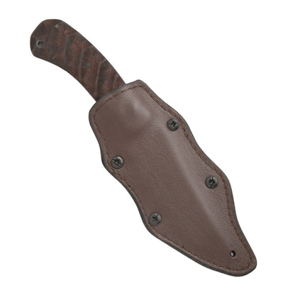 Winkler Knives Belt Knife- Walnut Sculpted