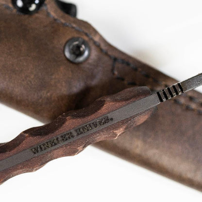 Winkler Knives Operator Knife- Maple Sculpted