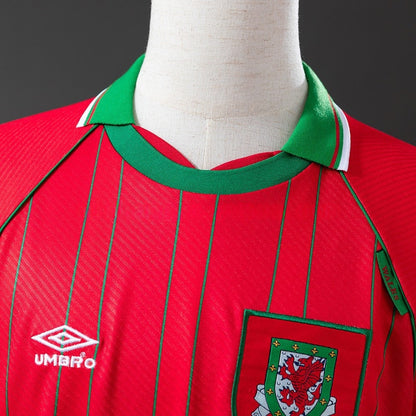 Wales Jersey 1994 Home Retro Football Kit