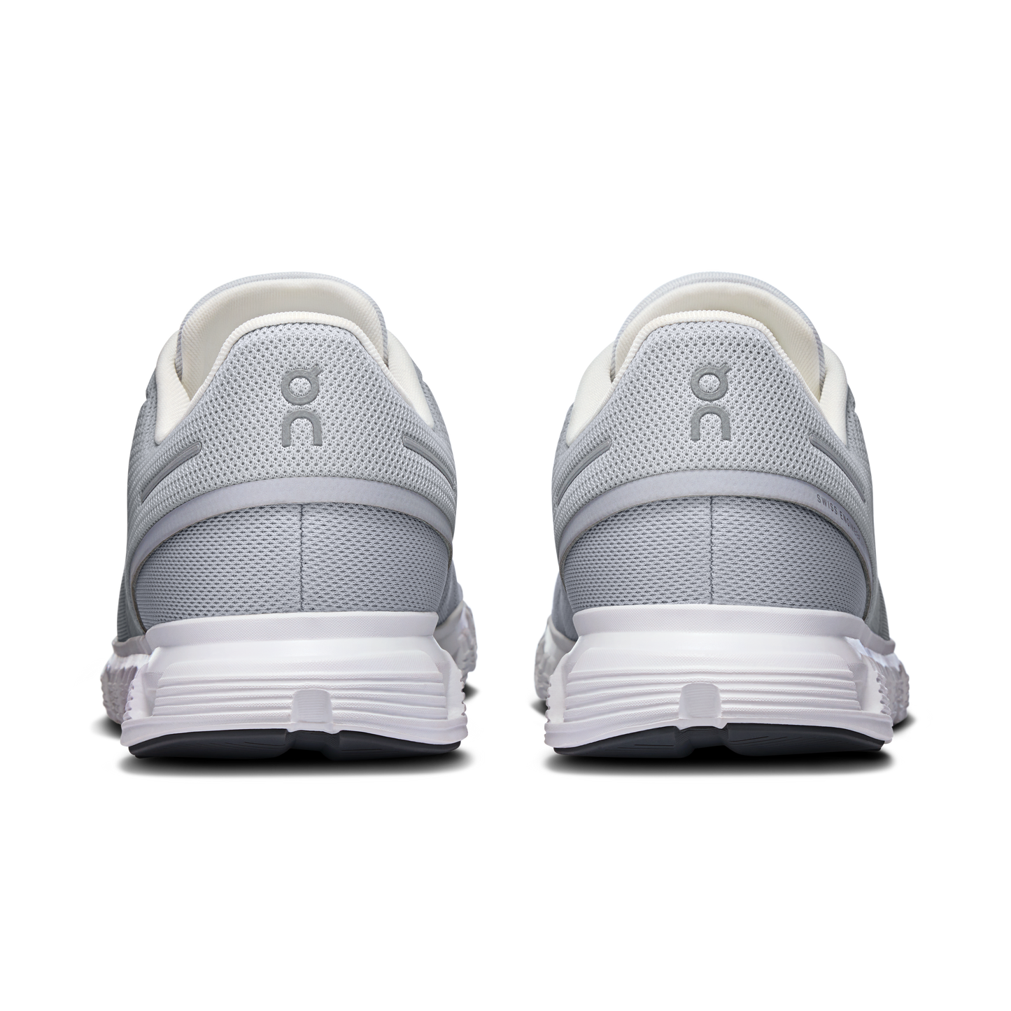 On Running Men's Cloud 6 Wide Shoes - Glacier / White