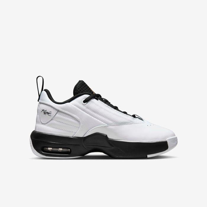 Nike Kids' Jordan Max Aura 6 Shoes - White / Black / Metallic Gold