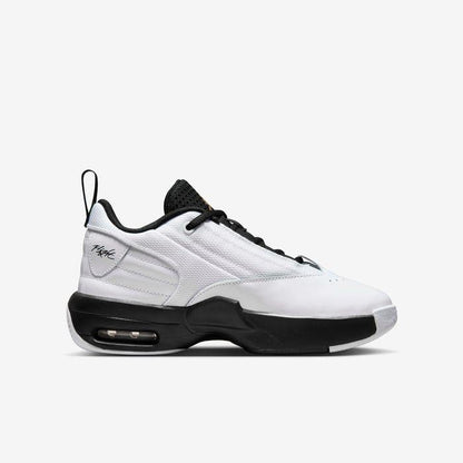 Nike Kids' Jordan Max Aura 6 Shoes - White / Black / Metallic Gold