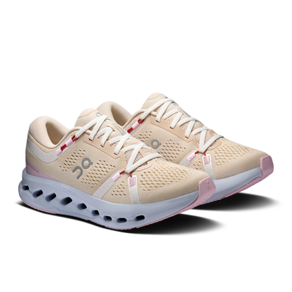 On Running Women's Cloudsurfer 2 Shoes - Sand / Ivory