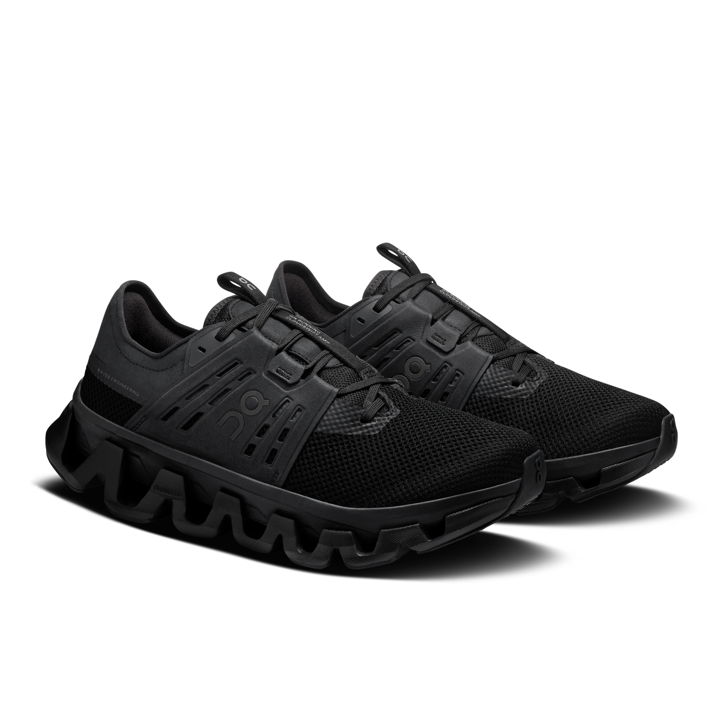 On Running Men's Cloudswift Amp Shoes - Black / Black