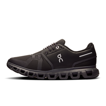 On Running Women's Cloud 6 Shoes - Black / Black