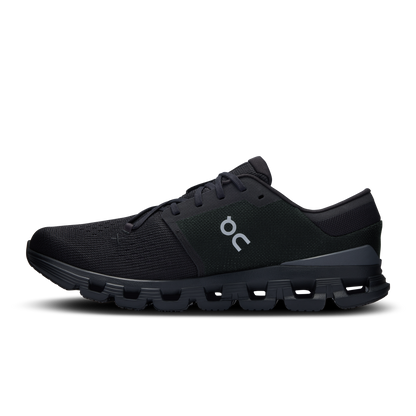 On Running Men's Cloud X 4 Shoes - Black / Eclipse