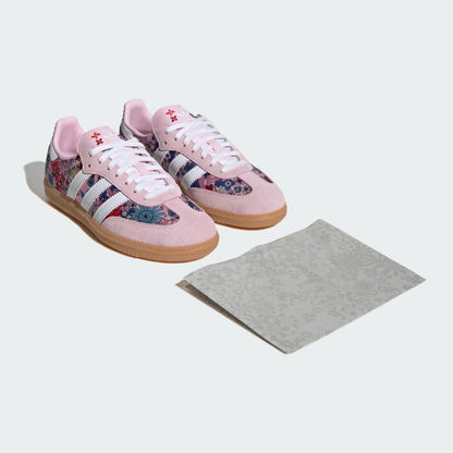 Adidas Kids' Samba Og Liberty London Shoes - Clear Pink / Cloud White / Gum