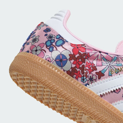 Adidas Kids' Samba Og Liberty London Shoes - Clear Pink / Cloud White / Gum