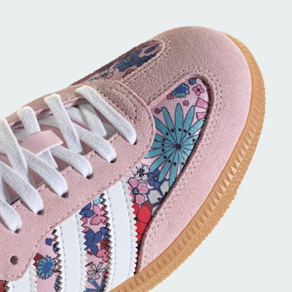 Adidas Kids' Samba Og Liberty London Shoes - Clear Pink / Cloud White / Gum