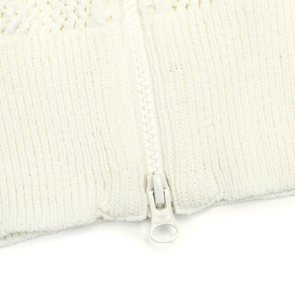Women's Knitted Crochet Firebird Track Top
