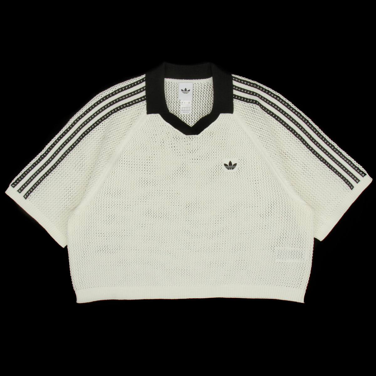 Women's Knitted Crochet Polo