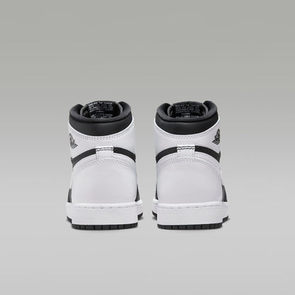Nike Kids' Air Jordan 1 High OG Shoes - Black / White