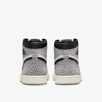 Nike Men's Air Jordan 1 Retro OG Shoes - Tech Grey / Muslin / Black / White