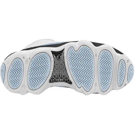 Nike Kids' Jordan Pro Strong Shoes - White / Black / Blue Tint