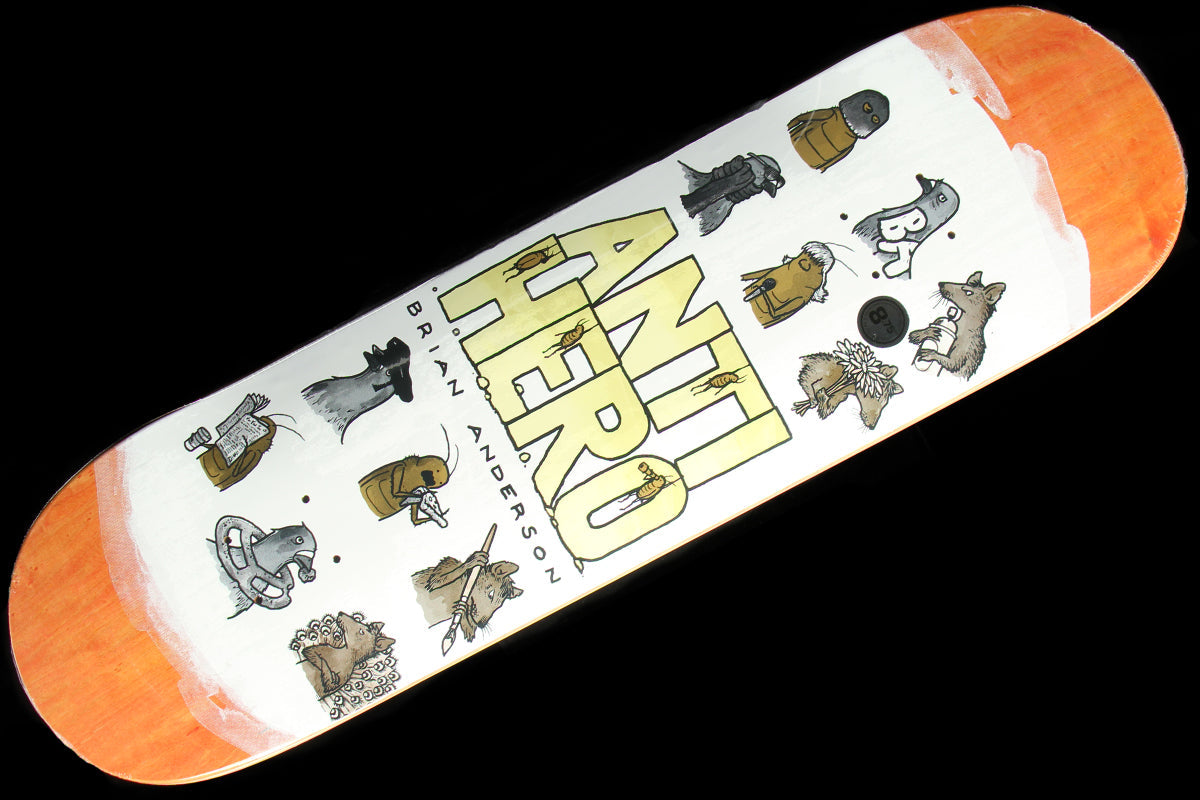 BA - Usual Suspect Orange Deck 8.75"