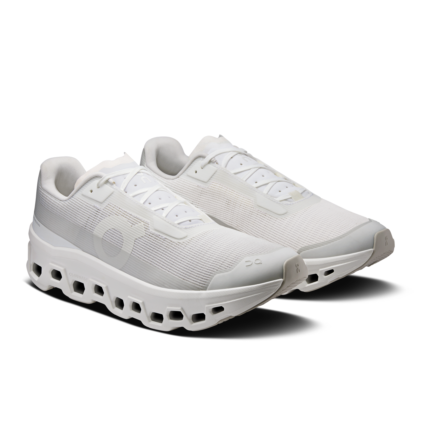 On Running Men's Cloudmonster Void Shoes - White / White