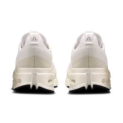 On Running Women's Cloudsurfer Max Wide Shoes - White / White