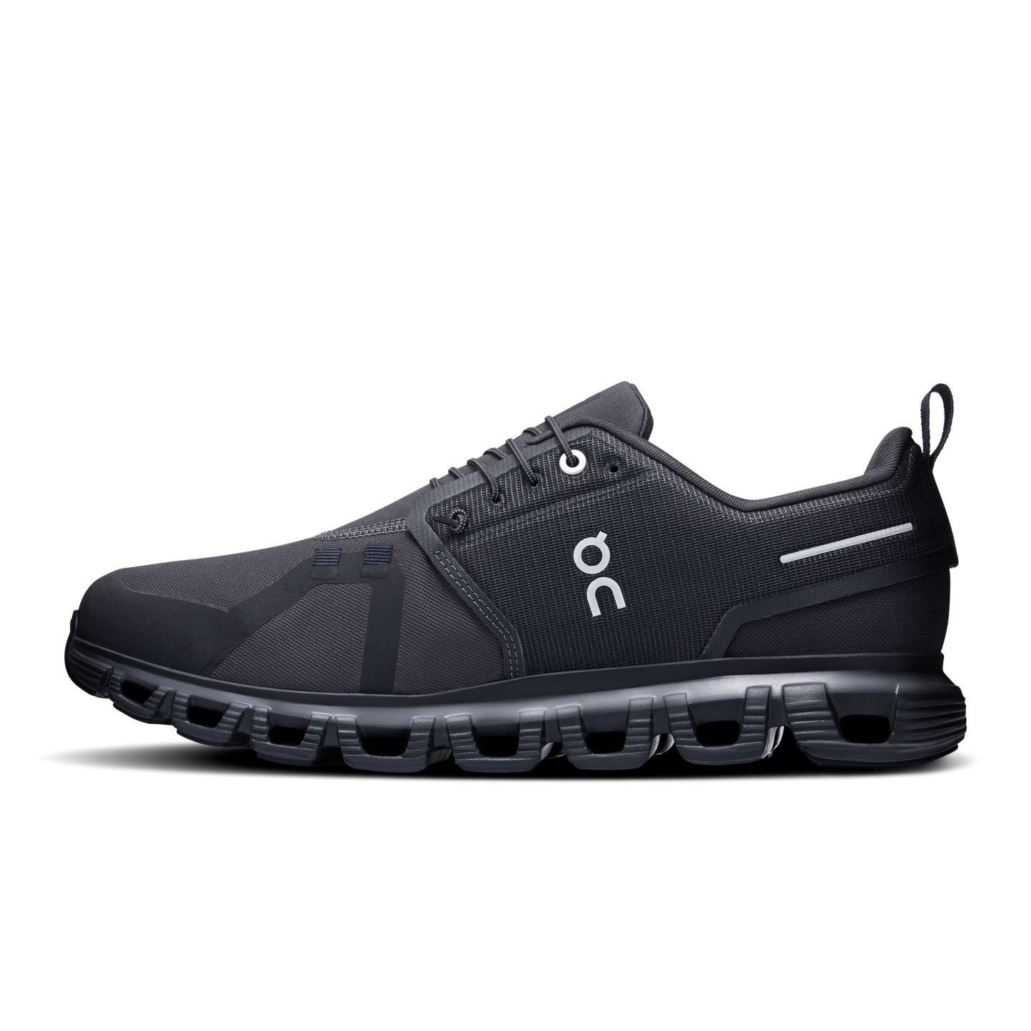 On Running Men's Cloud 6 Waterproof Shoes - Black / Black