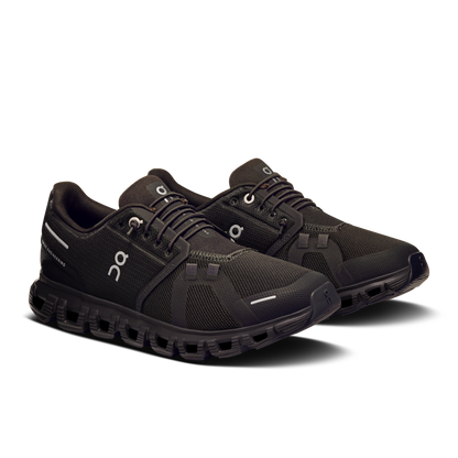 On Running Women's Cloud 6 Wide Shoes - Black / Black