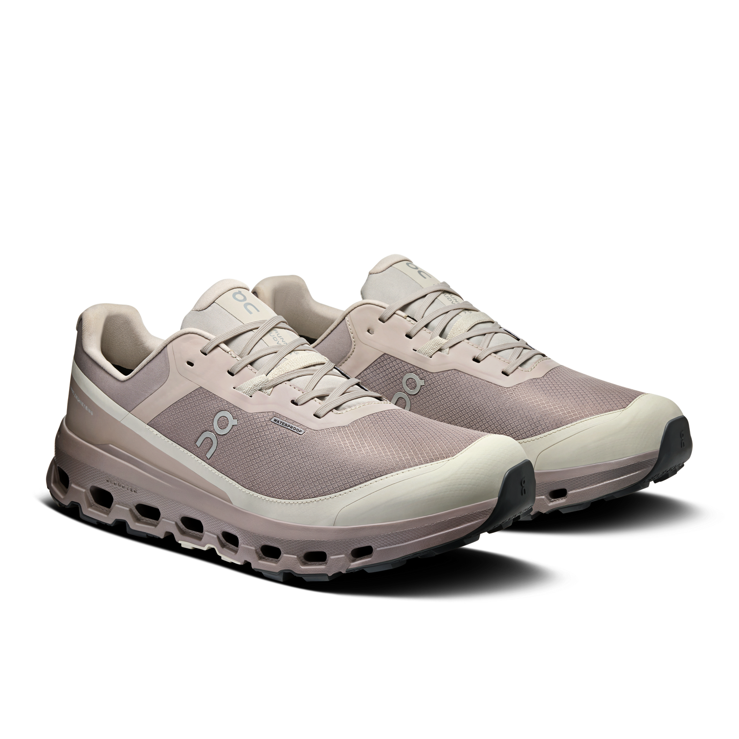 On Running Men's Cloudvista 2 Waterproof Shoes - Fog / Cinder