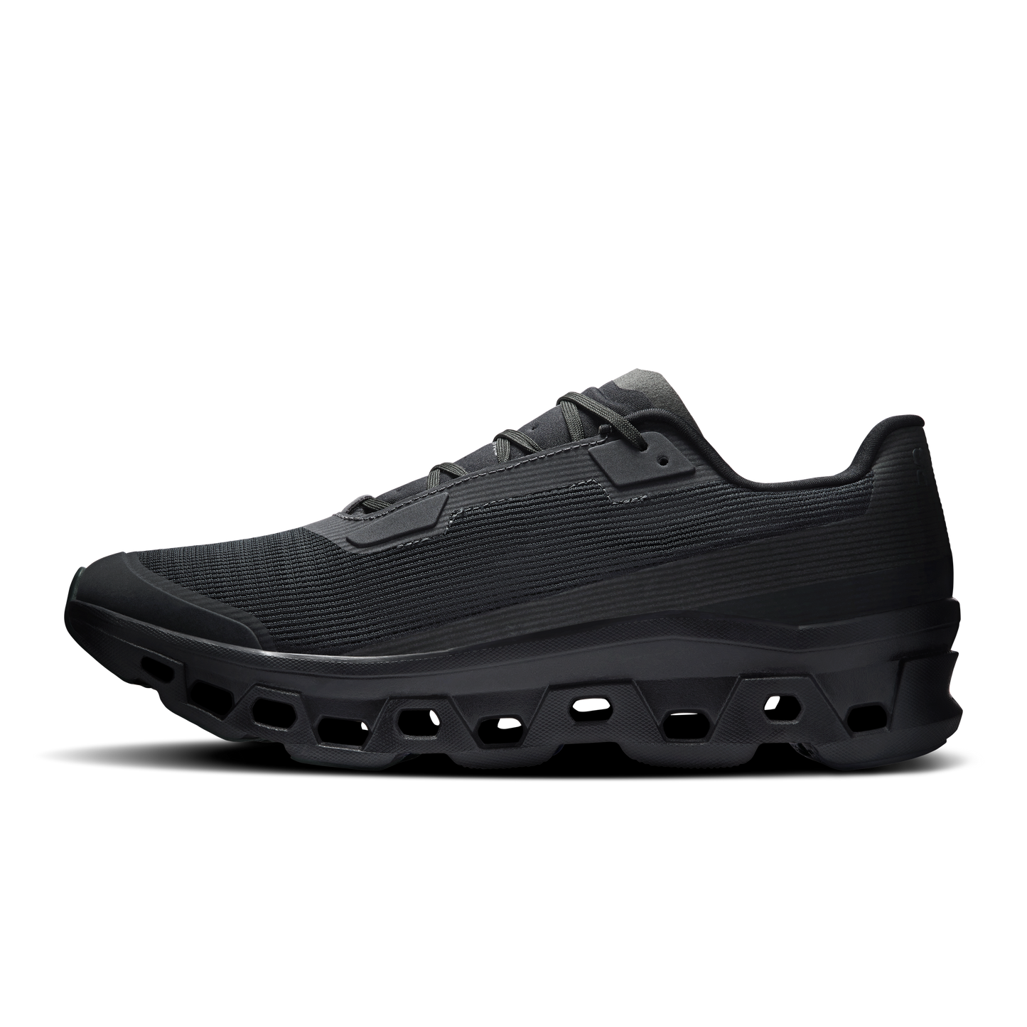 On Running Men's Cloudmonster Void Shoes - Black / Black
