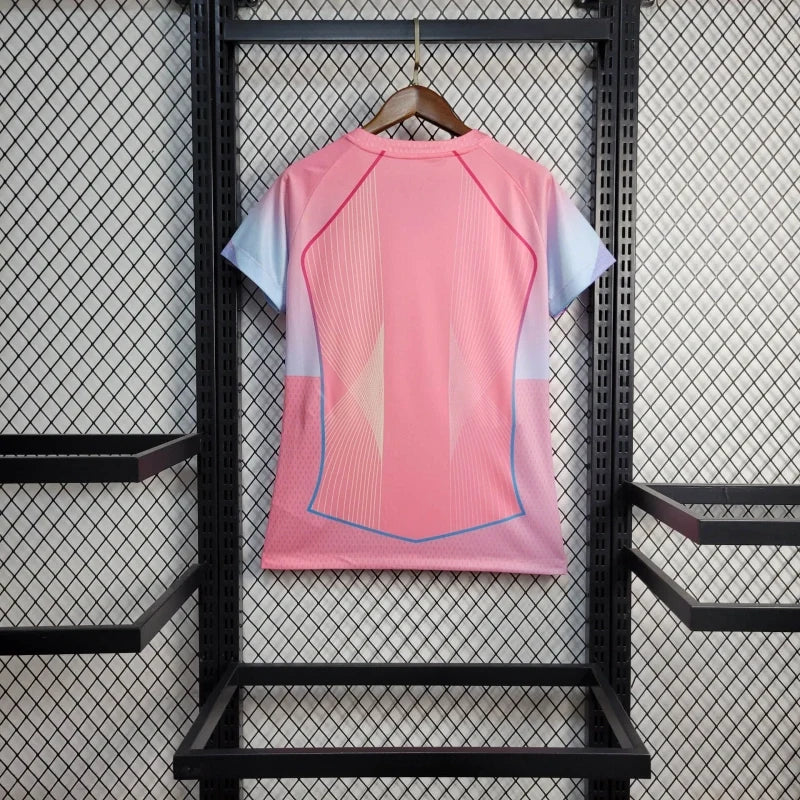 Women Barcelona Jersey 25/26 Pink Football Kit Soccer Jersey