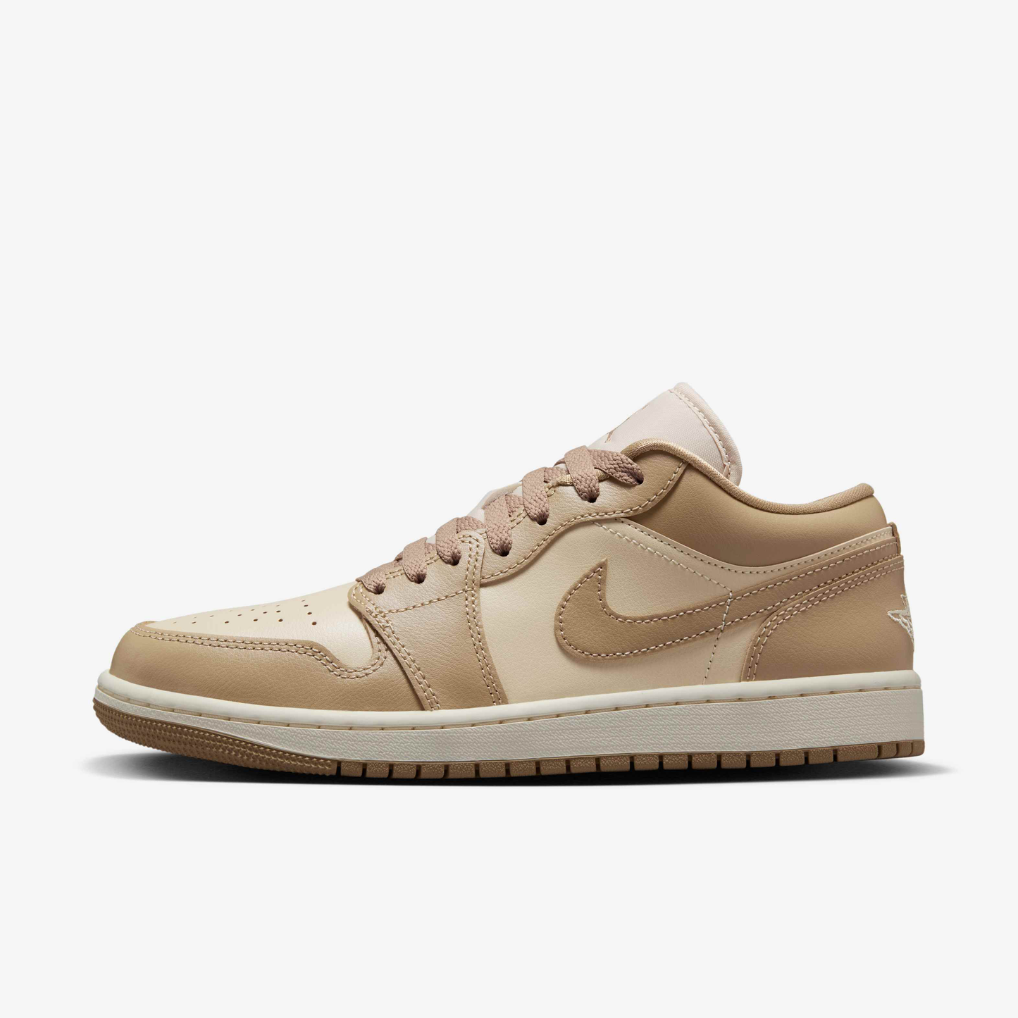 Nike Women's Air Jordan 1 Low Shoes - Rattan / Sail / Desert Camo