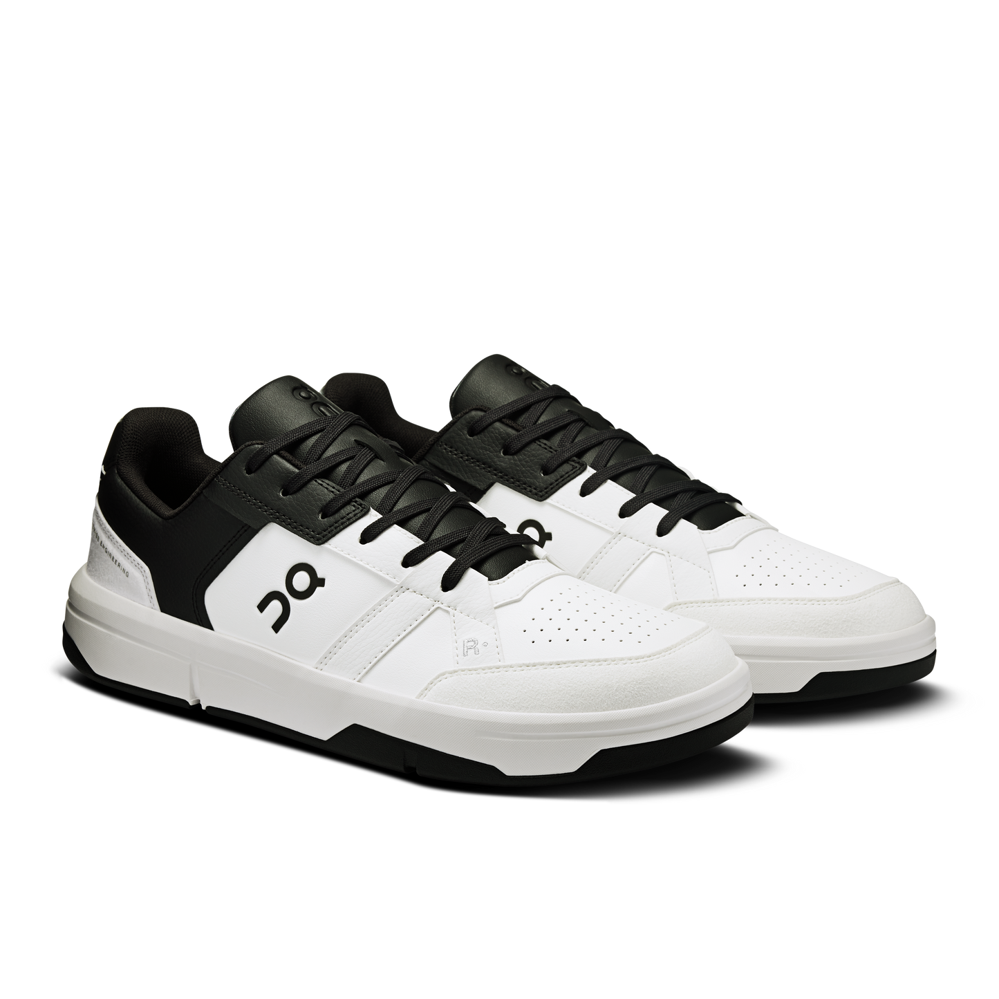 On Running Men's The Roger Clubhouse Shoes - White / Black